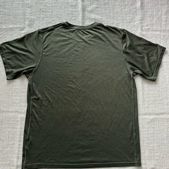 Nike Men's Olive Dri-FIT Tee - Picture 7 of 7